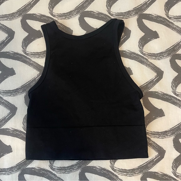 Halter Black Top - Picture 6 of 7